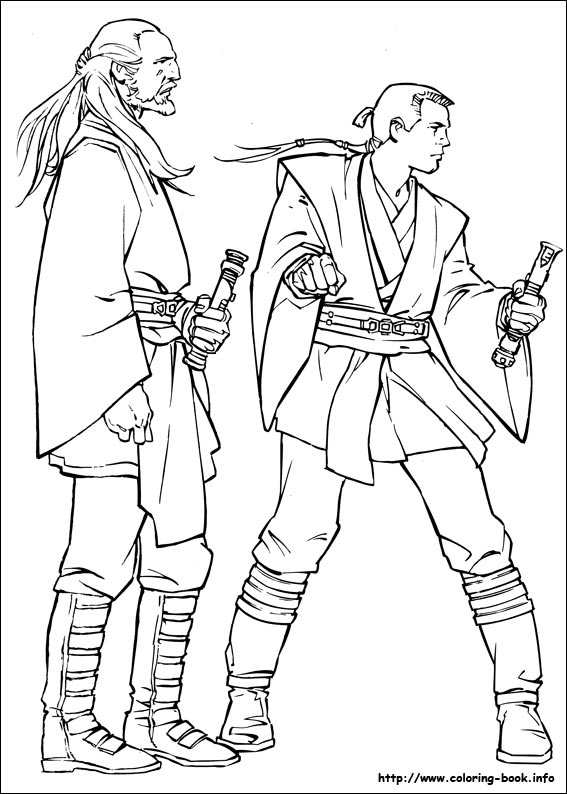 Star Wars coloring picture